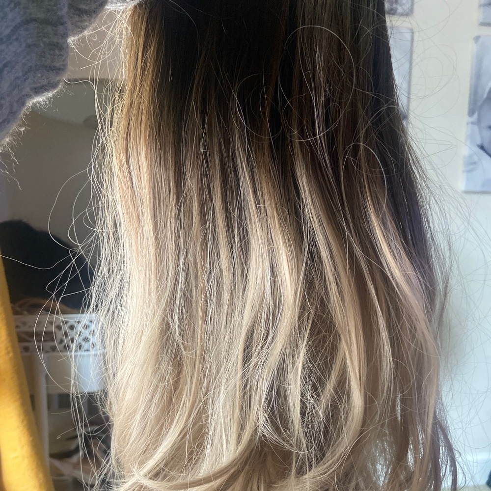 Hair extensions halo